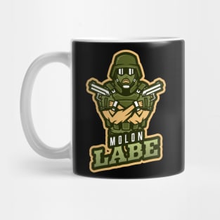 The Military With Guns Mug